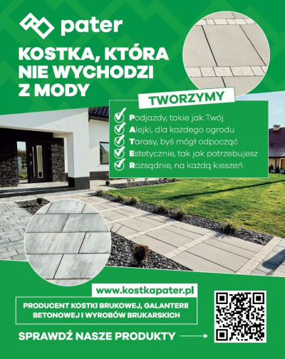 Leszek - Czytelnik Budujemy Dom, kostkę betonową ułożył we wrześniu 2017 r.