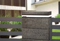 Lampy LED BLOCK firmy Joniec® dopasowane do ogrodzeń ROMA