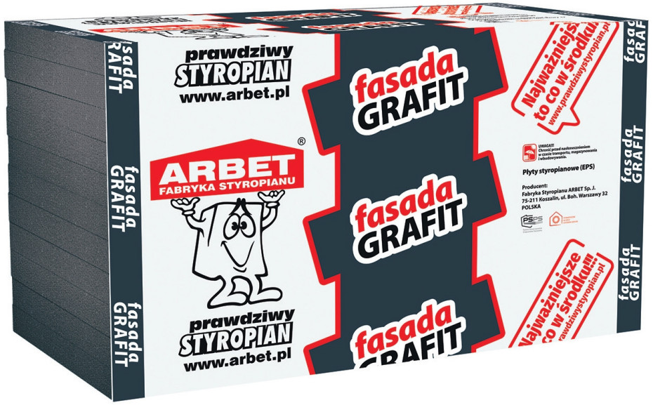 Fasada GRAFIT ‒ innowacyjny produkt o podwyższonych parametrach izolacyjności cieplnej