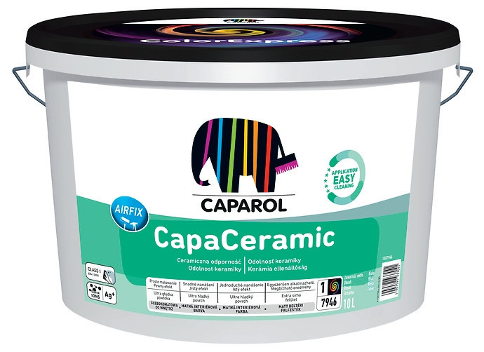 CapaCeramic – lateksowa farba ceramiczna o wyjątkowo lekkiej aplikacji