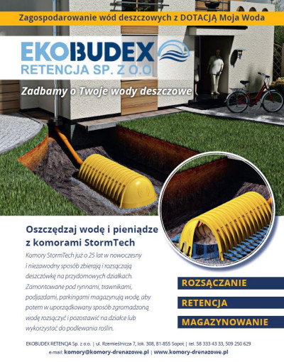 Zagospodarowanie wody deszczowej