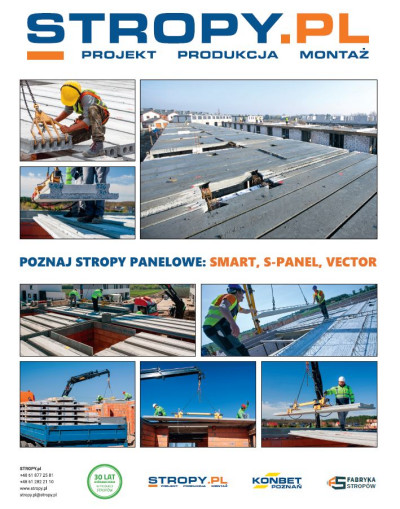 Stropy panelowe