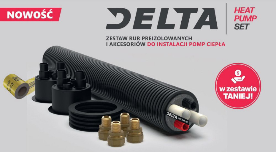 Kompletne zestawy do instalacji pomp ciepła: Zestaw DELTA HEATpump