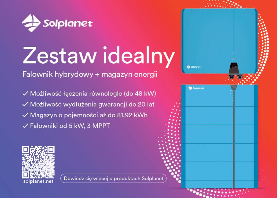 Falowniki hybrydowe Solplanet II generacji + magazyn energii Ai-HB G2