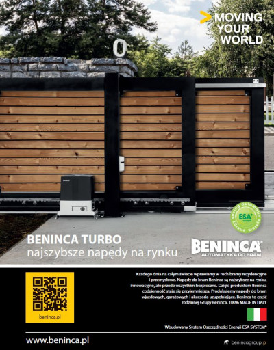 Brama wjazdowa z napędem