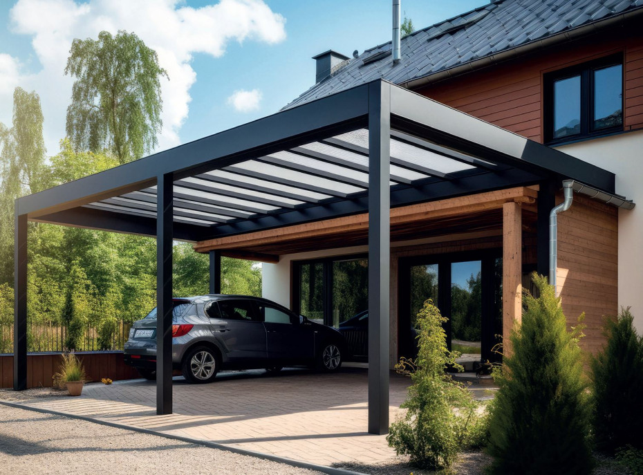 CARPORT ECO - nowoczesne zadaszenie garażowe