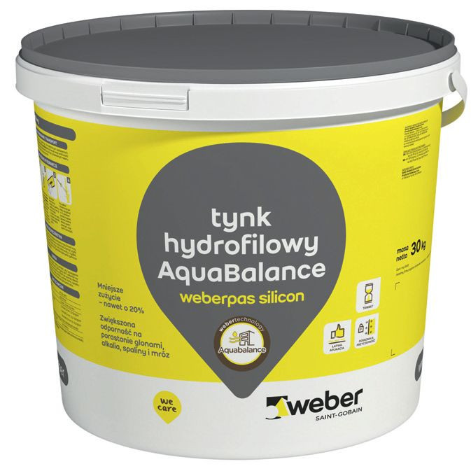 Tynk silikonowy weberpas silicon AquaBalance