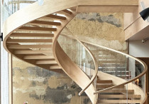 Dębowe schody MS-157