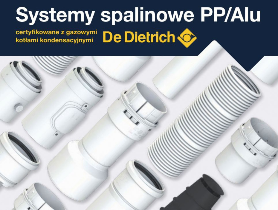 Nowość: systemy odprowadzania spalin PP/ALU COXDENS®