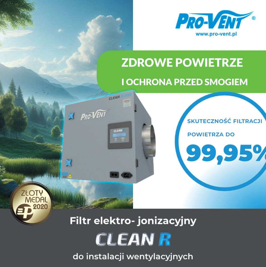 PRO-VENT CLEAN R - recepta na alergie i smog