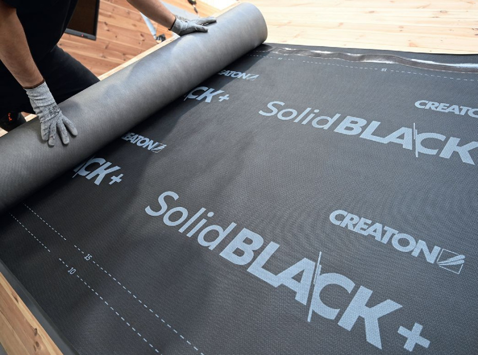 Membrana SOLIDBLACK+ - solidna warstwa wstępnego krycia