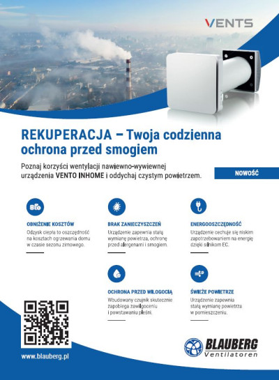 Wentylacja z rekuperatorem