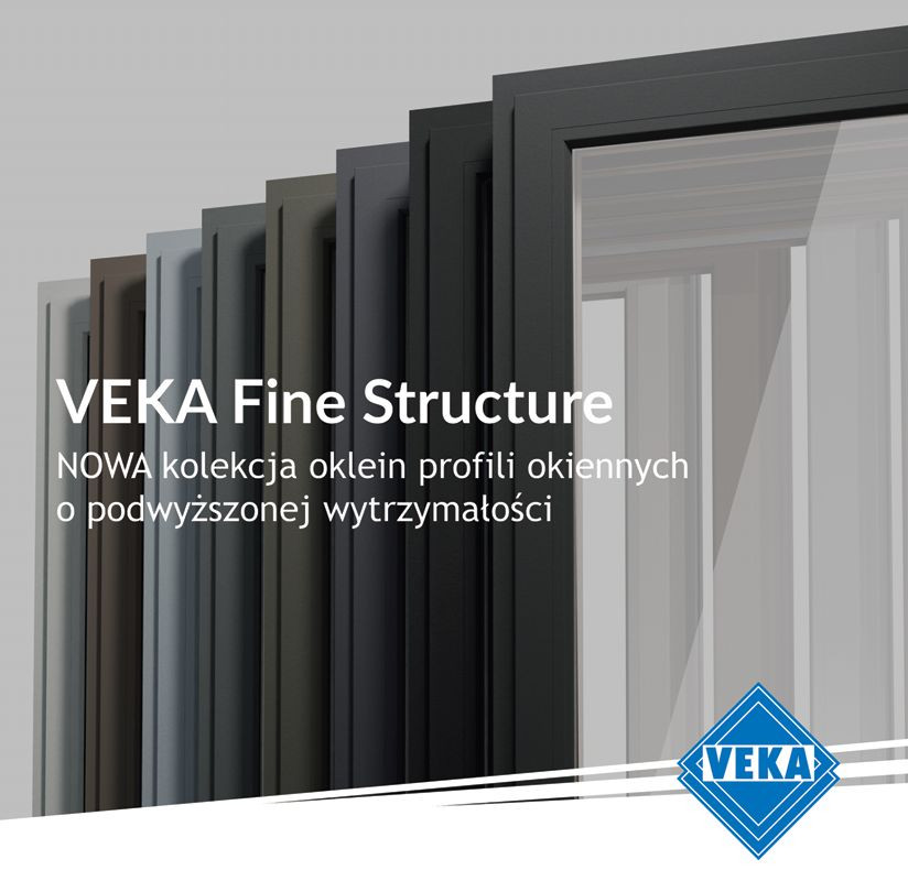 Nowa linia oklein VEKA FINE STRUCTURE