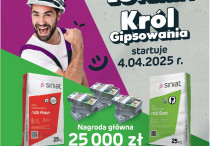 Fachowcy, czas stanąć do walki w loterii Król Gipsowania!