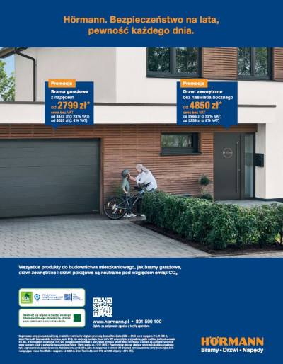 Artur i Maria - Członkowie Klubu Budujących Dom, drzwi zewnętrzne zamontowali w 2020 r.