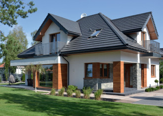 Tradycyjny, ale wykończony nowocześnie