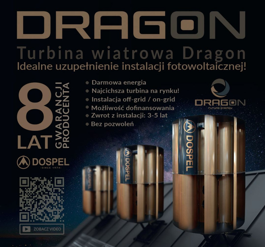 Turbina wiatrowa Dospel DRAGON