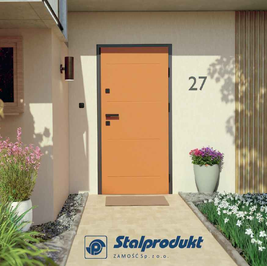 Jakie drzwi wybrać do domu energooszczędnego? Postaw na model 72 ECOTHERM od STALPRODUKT-ZAMOŚĆ