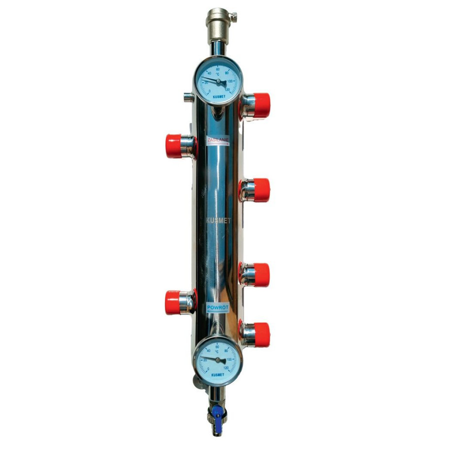 Sprzęgło hydrauliczne stal nierdzewna - 2 obiegi grzewcze
