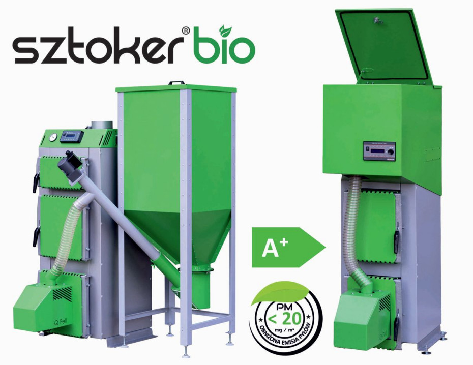 Kotły SZTOKER®BIO na pelet drzewny