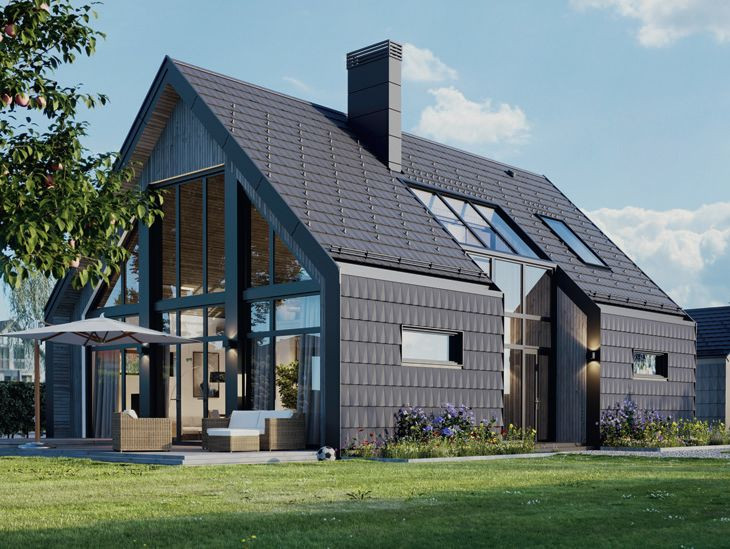Dachówka ceramiczna na elewacji - trend nowoczesnej architektury