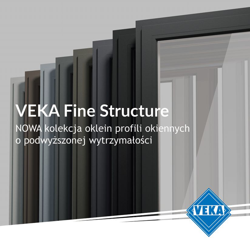 Nowa linia oklein VEKA Fine Structure