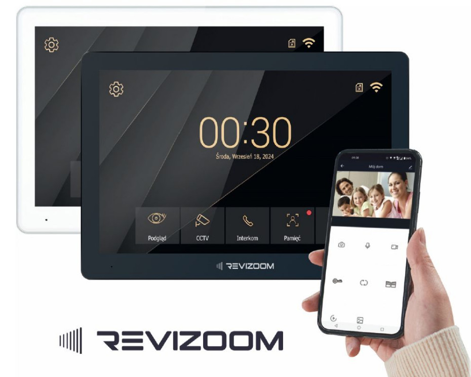 REVIZOOM - wideodomofony HD SMART