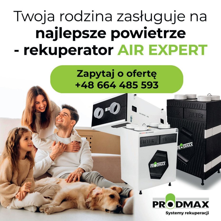 Rekuperatory AIR EXPERT - nowoczesna wentylacja dla domu i firmy