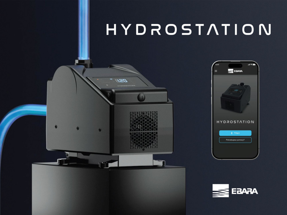 HYDROSTATION od EBARA - nowa era w zarządzaniu ciśnieniem wody