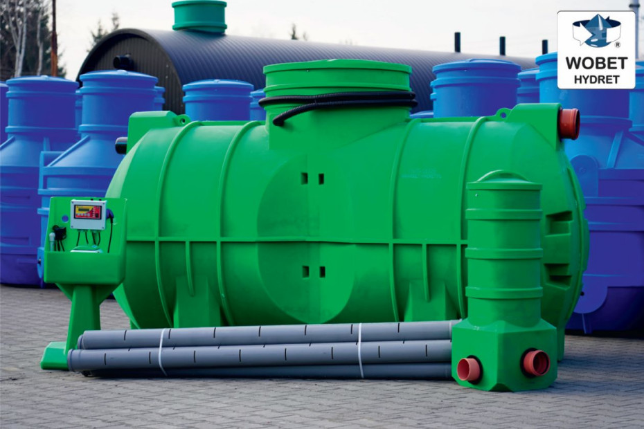 Biologiczna oczyszczalnia ścieków ZBS-6C Wobet-Hydret