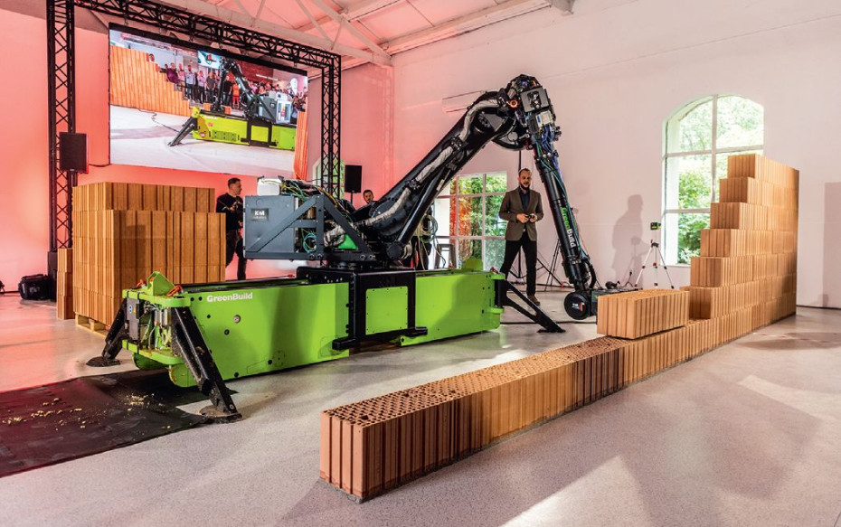 Pierwszy w Europie robot murarski od wienerberger
