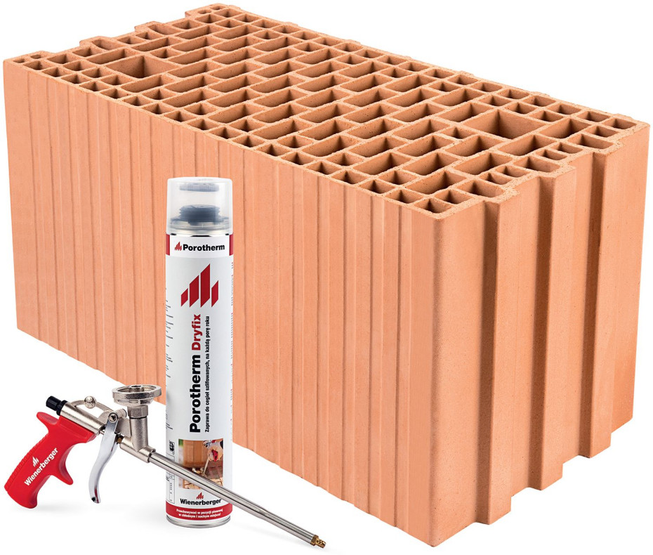 POROTHERM 25 500 DRYFIX - sucha ściana dwuwarstwowa szybko i ekonomicznie