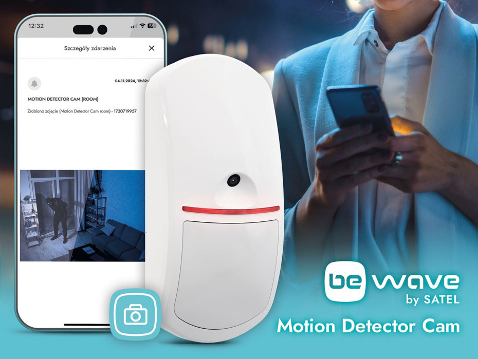 Motion Detector Cam - czujka ruchu z funkcją robienia zdjęć