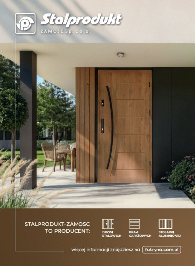 Zuza i Jarek - Członkowie Klubu Budujących Dom, drzwi zewnętrzne zamontowali w 2017 r.