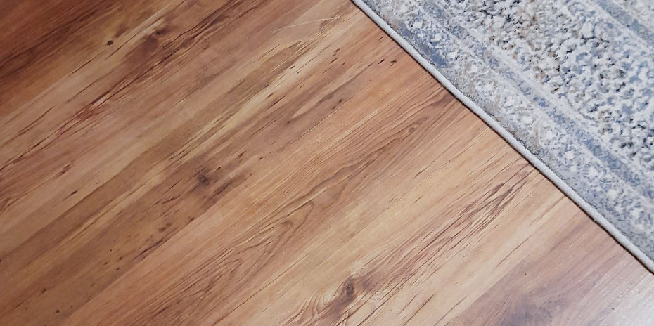 Ela - Czytelniczka Budujemy Dom, posadzkę układała w 2018 r.