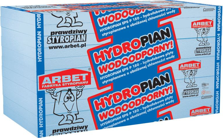 Styropian hydroizolacyjny HYDROPIAN EPS P 150