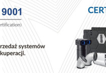ALNOR z certyfikatem ISO 9001:2015