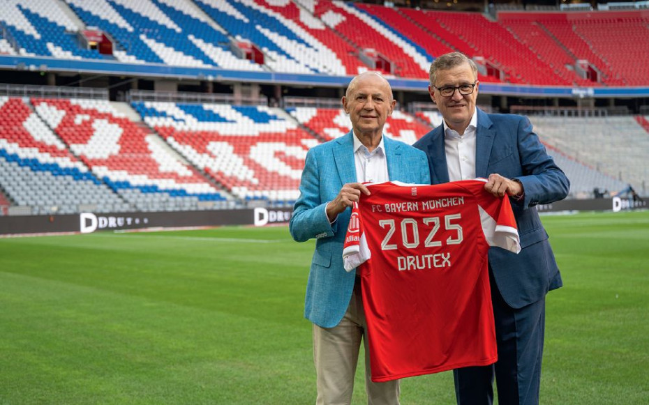 DRUTEX oficjalnym partnerem FC BAYERN MONACHIUM