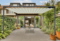 Nowość w ofercie systemów zadaszeń Aliplast - pergola NUUN FABRIC