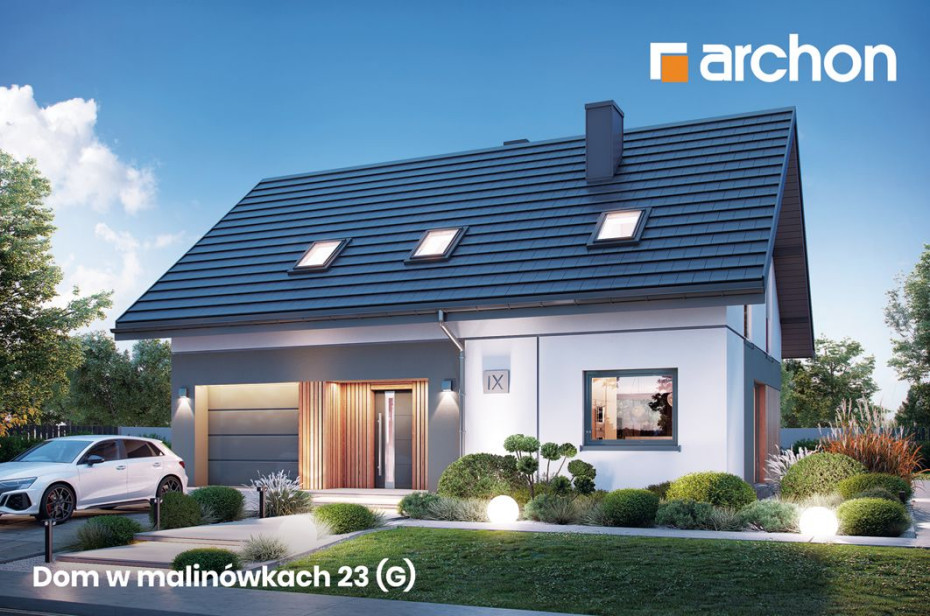 Komfortowy i tani w budowie - odkryj atuty gotowego projektu domu 120 m2 od ARCHON+