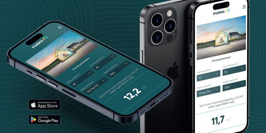 PURMO CALCULATOR - nowe funkcjonalności w aplikacji mobilnej do doboru grzejników