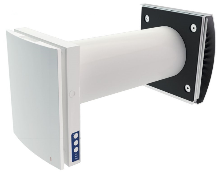 Rekuperator decentralny - BLAUBERG VENTO EXPERT A100-1 S10 W V.2