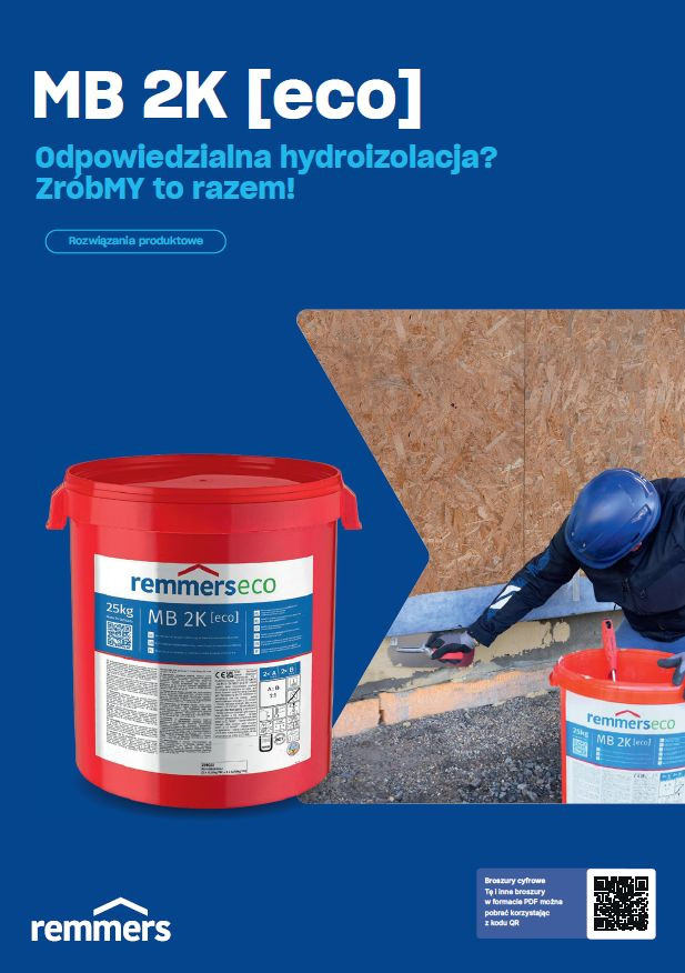 MB 2K [eco] - ekologiczna alternatywa w hydroizolacji budowli