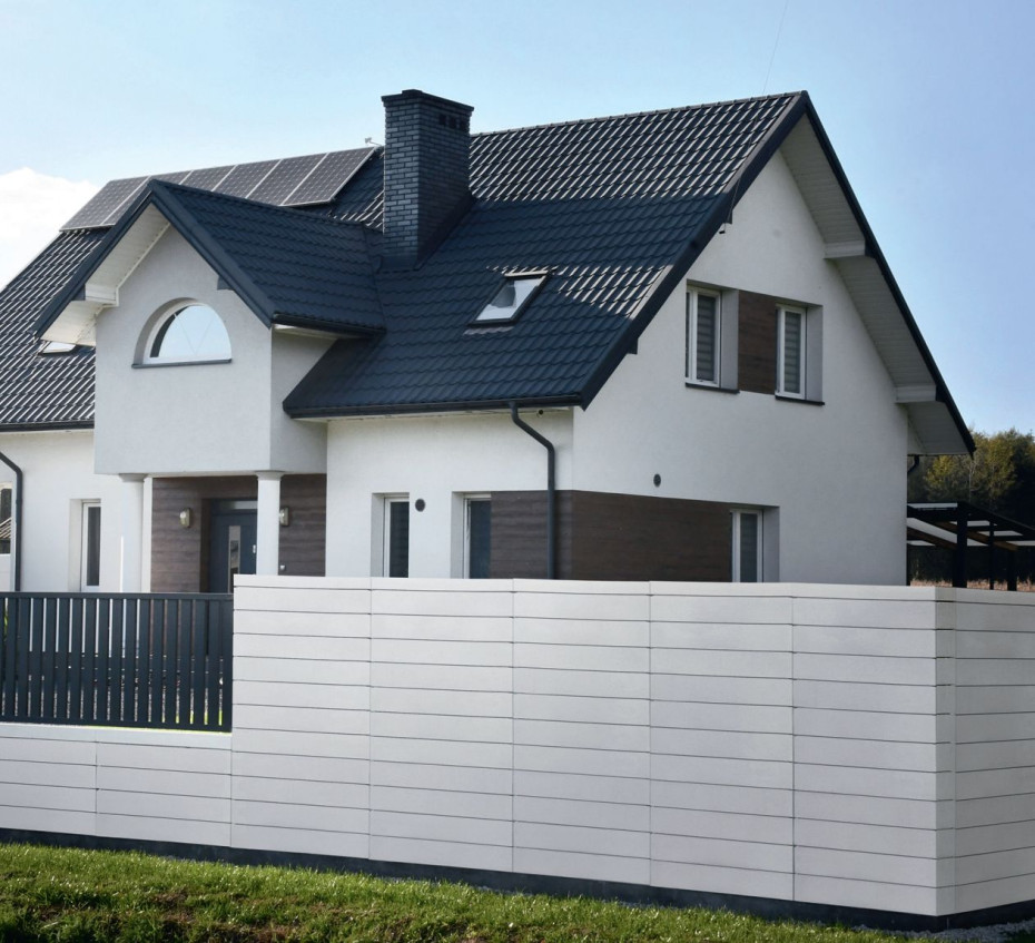 ROMA Lite - esencja minimalizmu i nowoczesności w ogrodzeniu modułowym