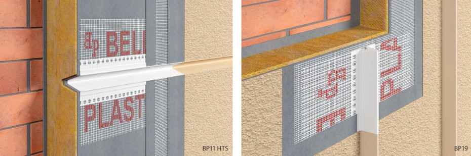 Listwy BP19 i BP11 HTS - nowy design BELLA PLAST w dociepleniach budynków