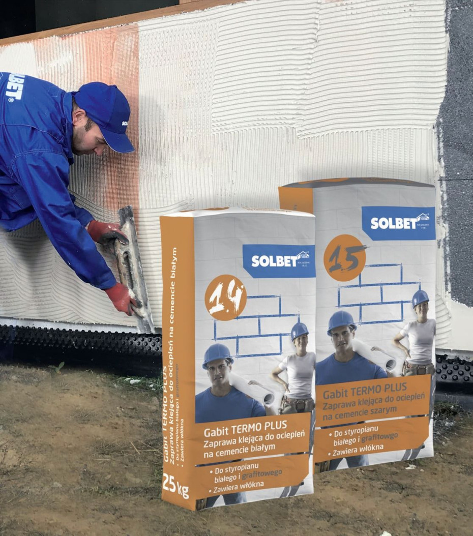 Kleje do ociepleń SOLBET Gabit Termo Plus 1.4 i 1.5