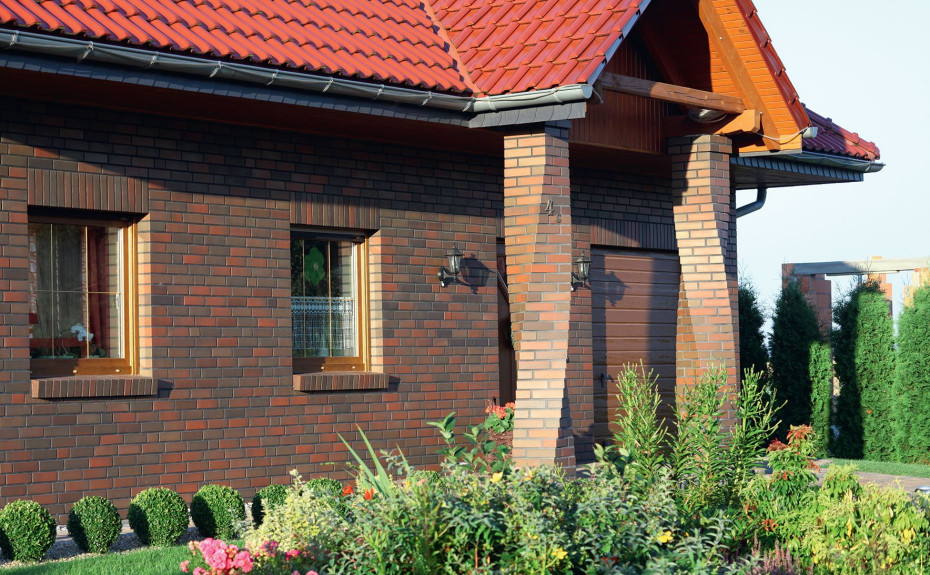 Modne wykończenie elewacji