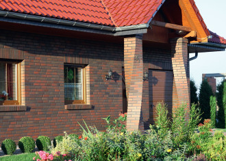 Modne wykończenie elewacji