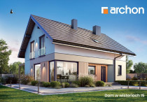 Sprawdzony, polecany i tani w budowie - poznaj DOM W WISTERIACH 15 od ARCHON+!