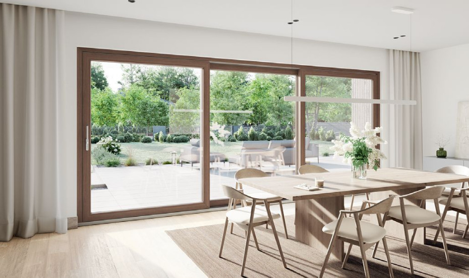 SCHÜCO FOCUSINGSLIDE - wszechstronne drzwi podnoszono-przesuwne